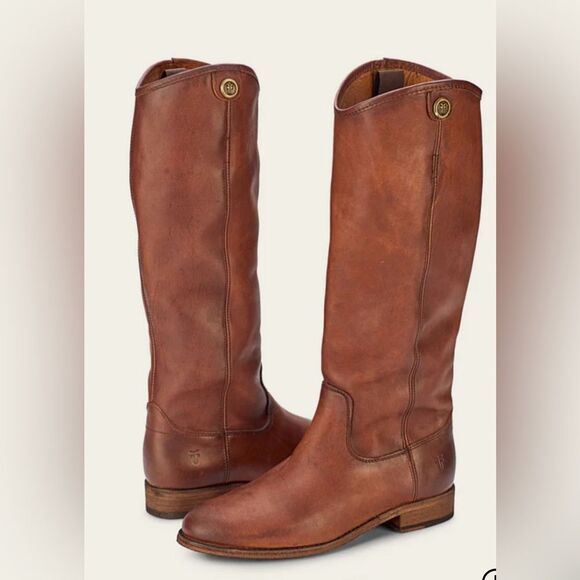 Frye Shoes - FRYE Melissa Button Genuine Leather Boots Size 9